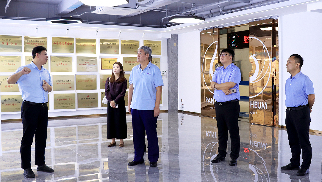 三八妇乐袁晓峰到济南磐升生物集团学习调研